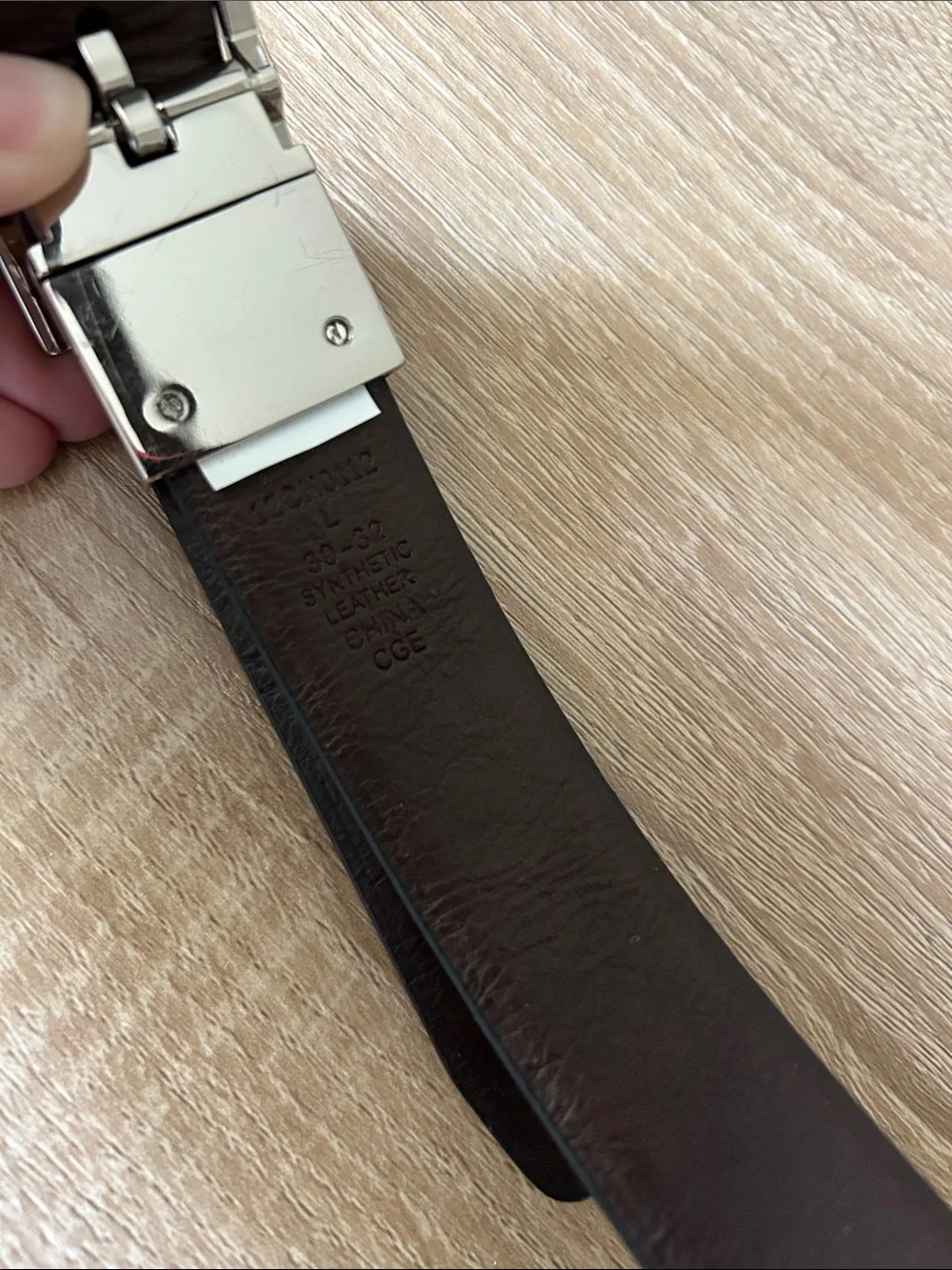 Champs reversible leather